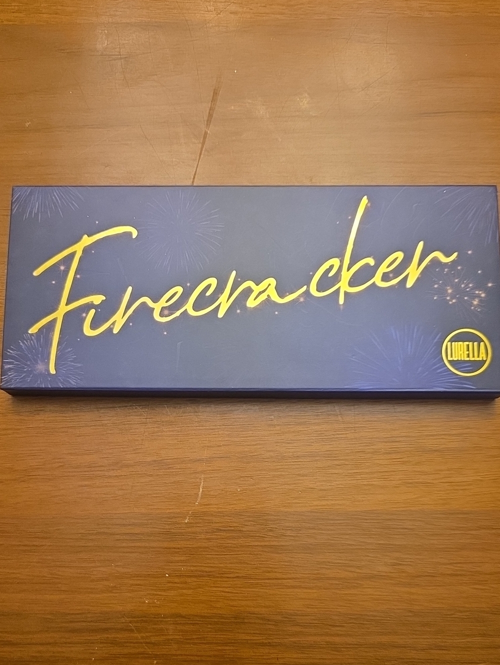 Firecracker Eyeshadow Palette — Navy and Yellow